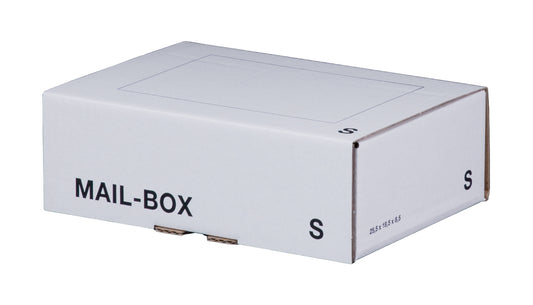 Mail-Box S, 249x175x79mm, weiß, wiederverschließbar