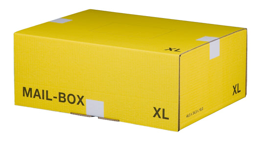 Mail-Box XL, 460x333x174mm, gelb, wiederverschließbar