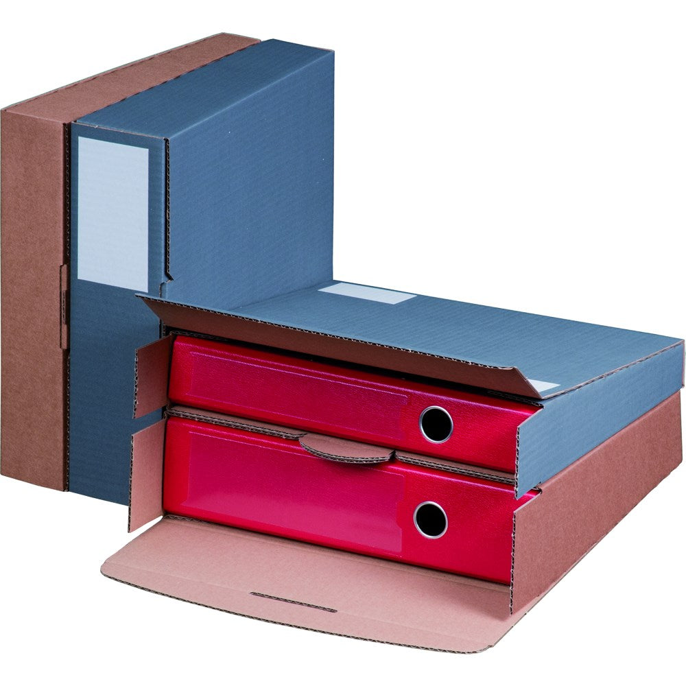 Ordnerversandbox 50-80A, 320x288x50-80mm wiederverschließbar, anthrazit