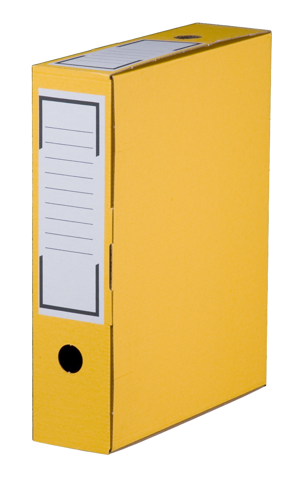 Archiv-Ablagebox, 315x76x260mm wiederverschließbar, gelb
