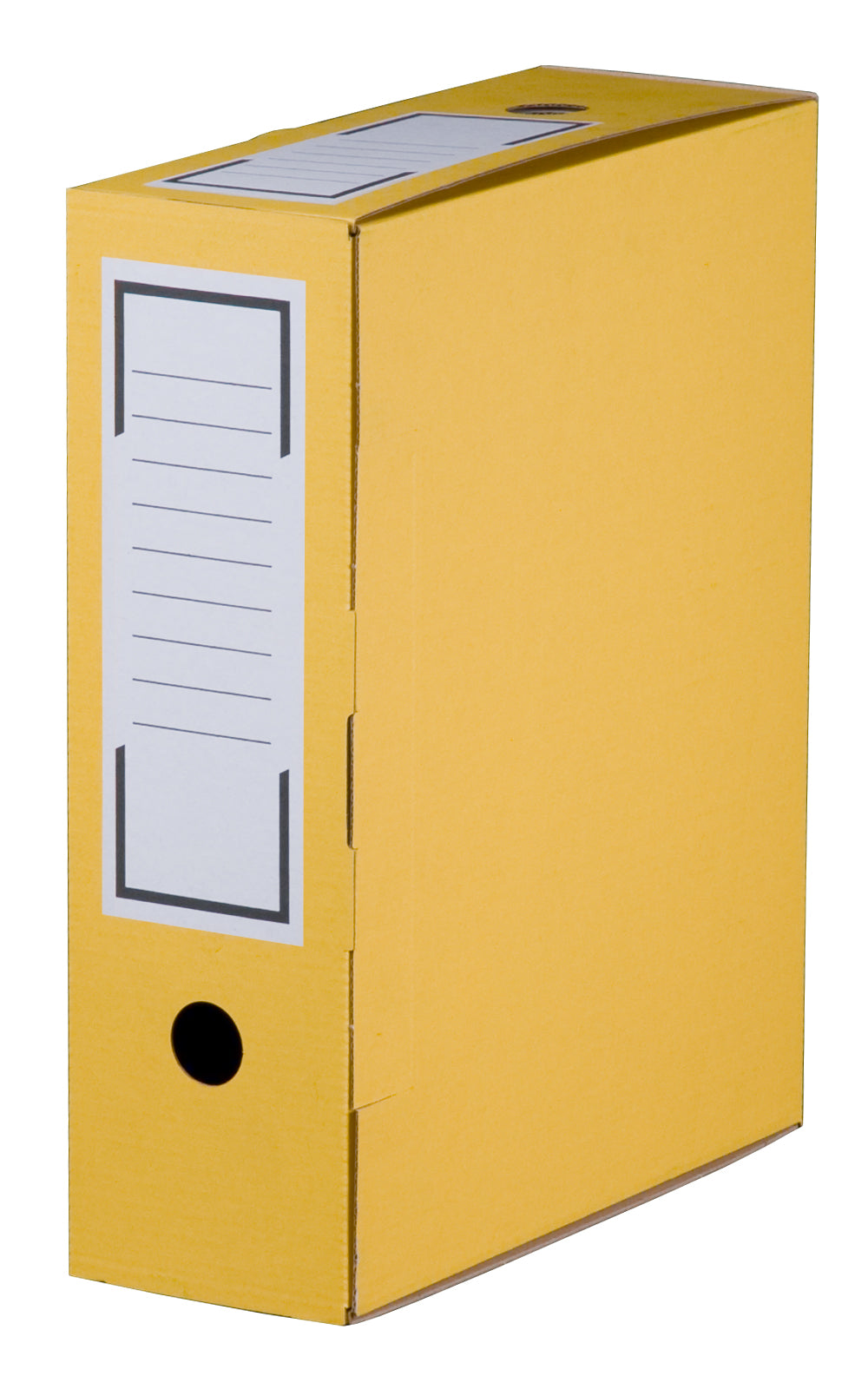 Archiv-Ablagebox, 315x96x260mm wiederverschließbar, gelb