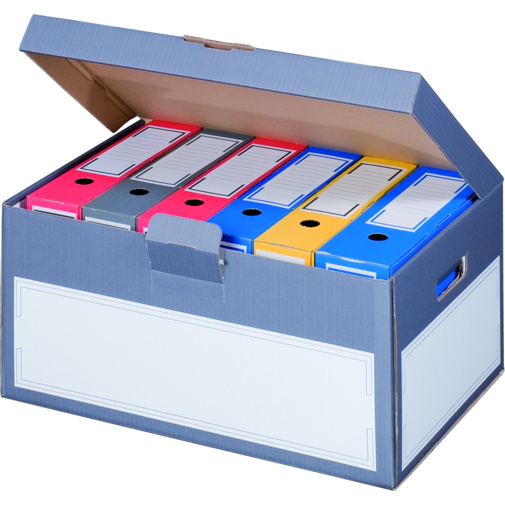 Klappdeckelcontainer, 522x333x268mm wiederverschließbar, anthrazit