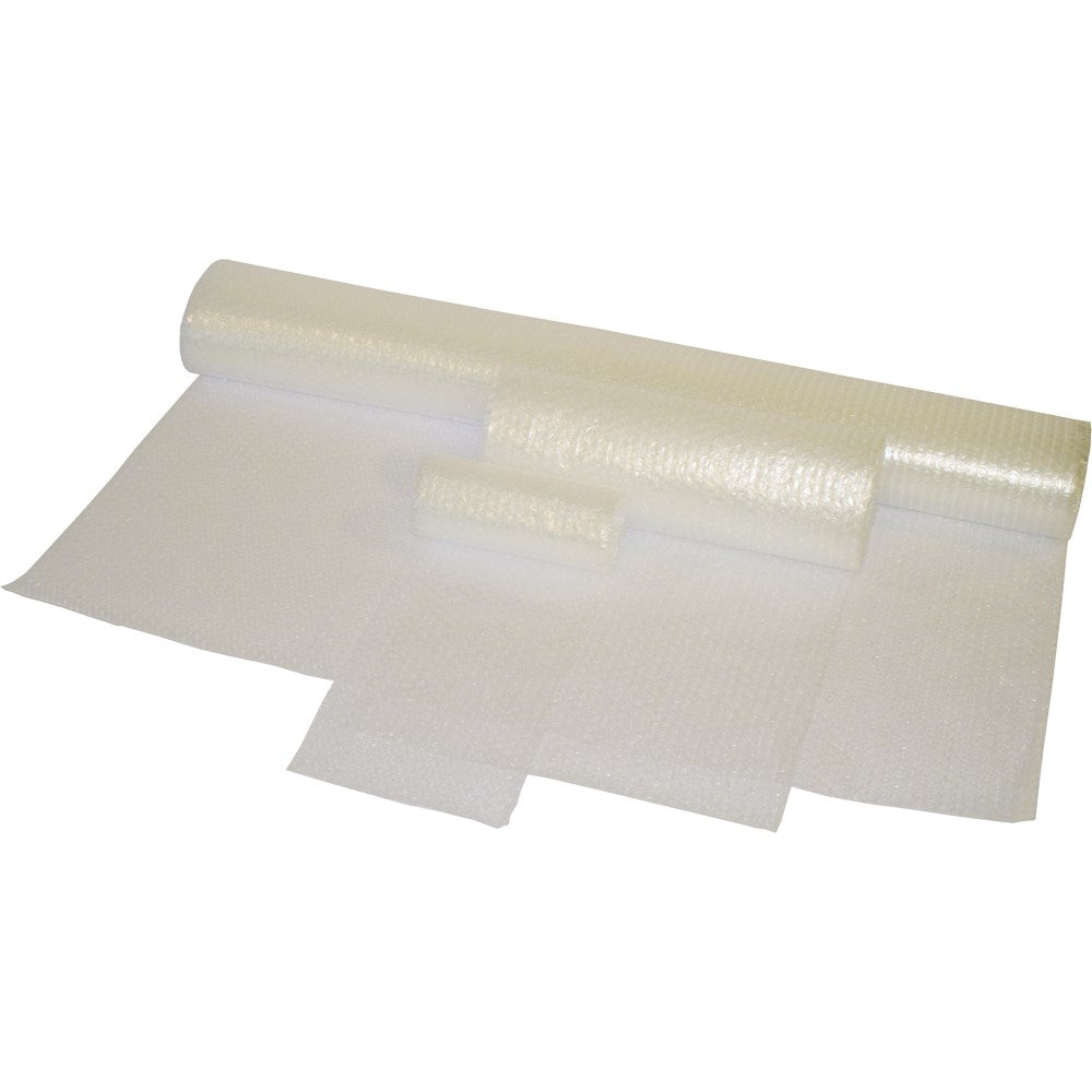 Luftpolsterfolie, 1,0 x 25m, transparent, 50mµ, 2-lagig
