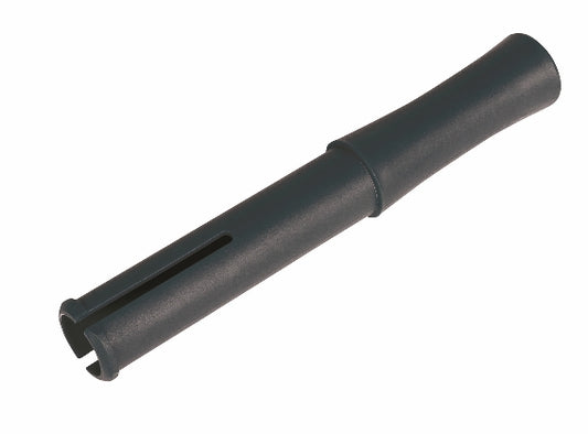 Handabroller f. Stretchfolie, 100mm, schwarz, Mini-Abroller, Kunststoff