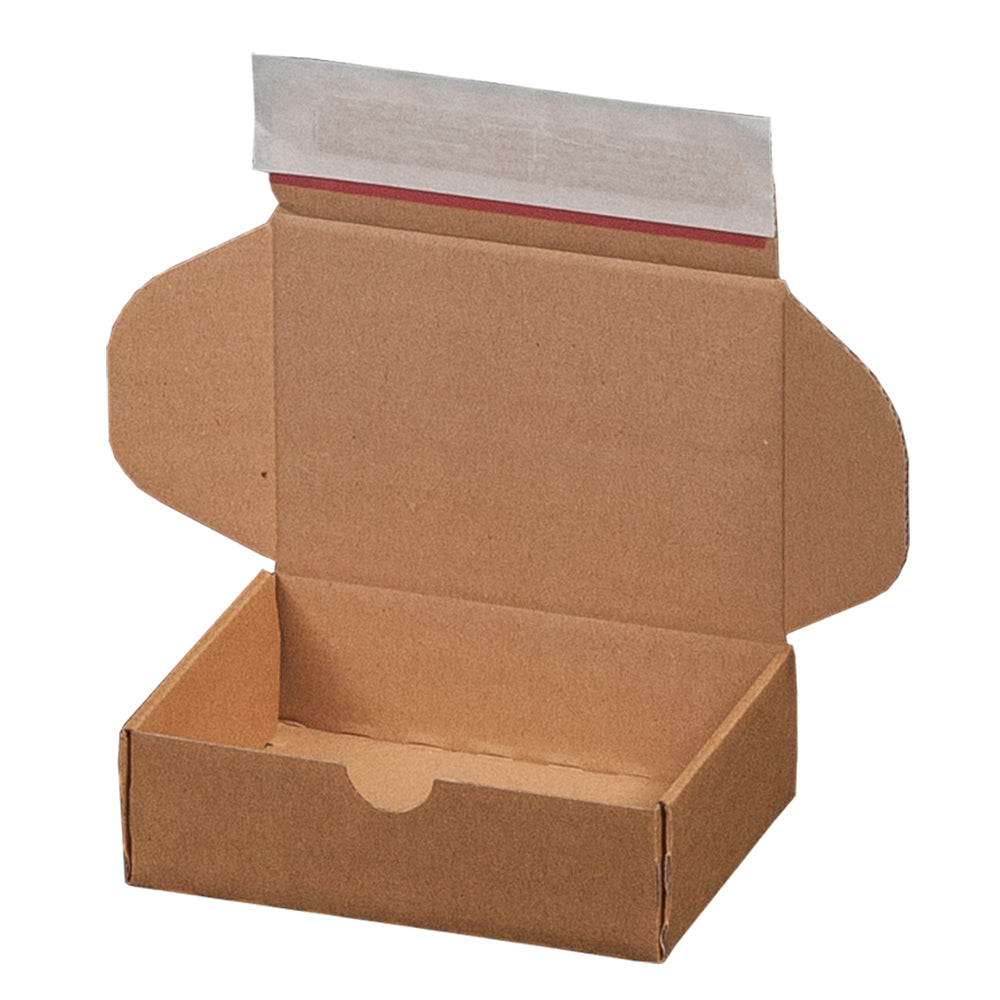 Modulbox 1, 140x101x43mm, braun, mit SK und Aufreißfaden