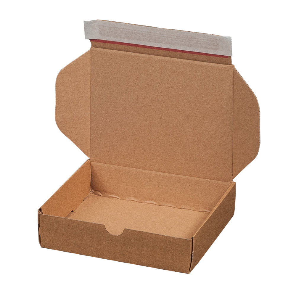 Modulbox 2, 192x155x43mm, braun mit SK und Aufreißfaden