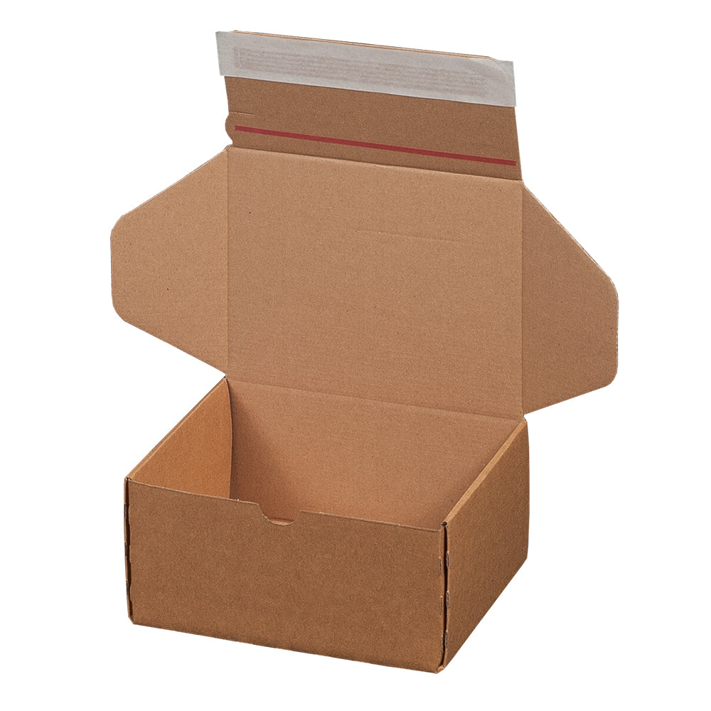 Modulbox 3, 192x155x91mm, braun mit SK und Aufreißfaden