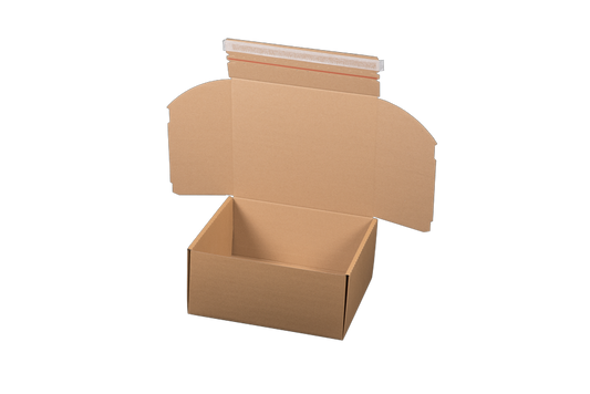 Modulbox 6, 340x315x155mm, braun mit SK und Aufreißfaden