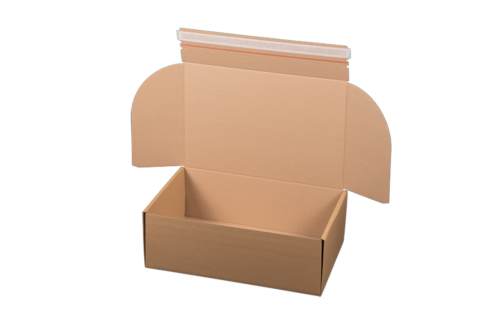 Modulbox 7, 460x315x155mm, braun mit SK und Aufreißfaden