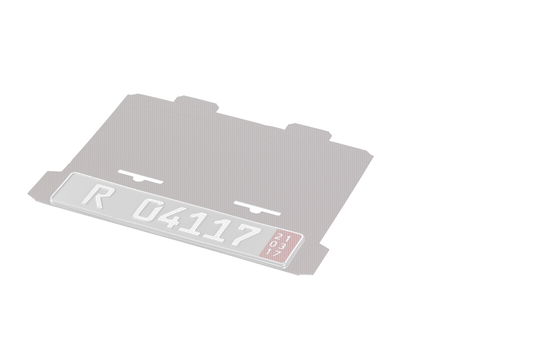 KFZ-Verpackung, 522x112x10mm, braun