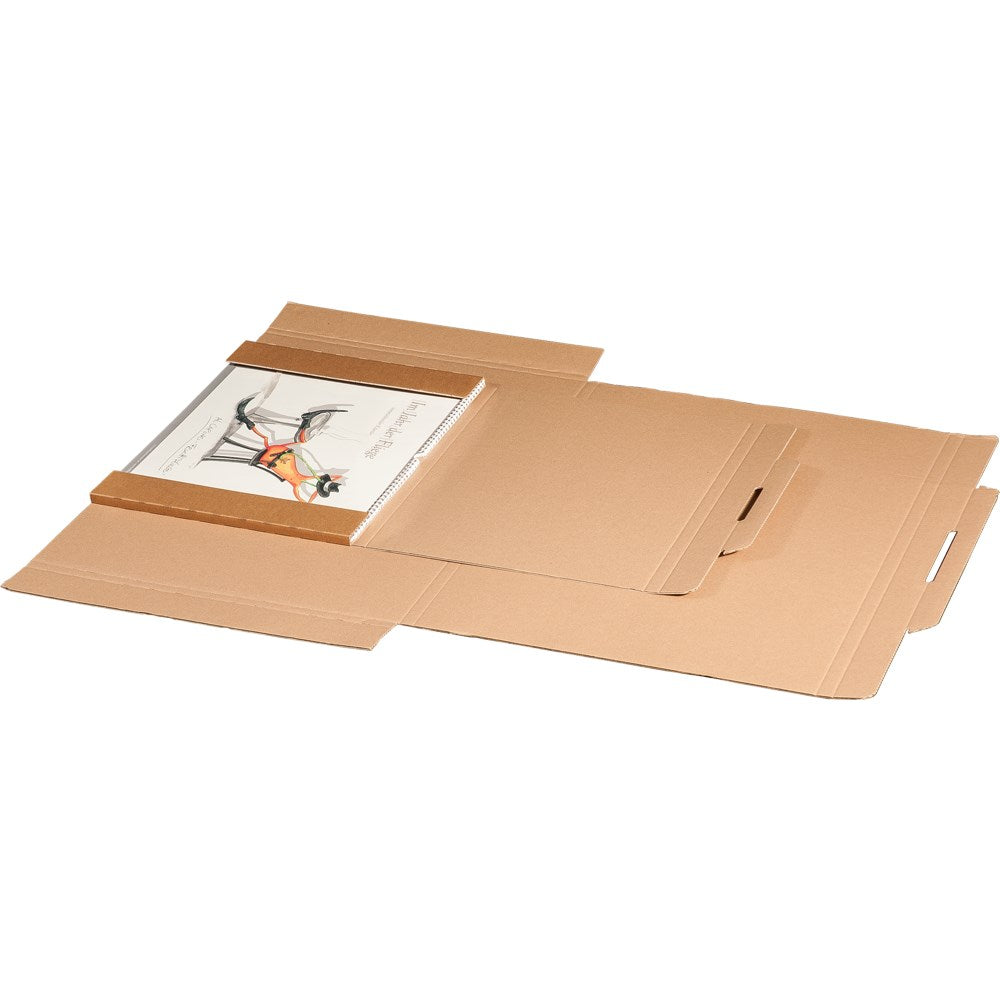 Kalenderverpackung, 1180x780x30mm, braun, wiederverschließbar