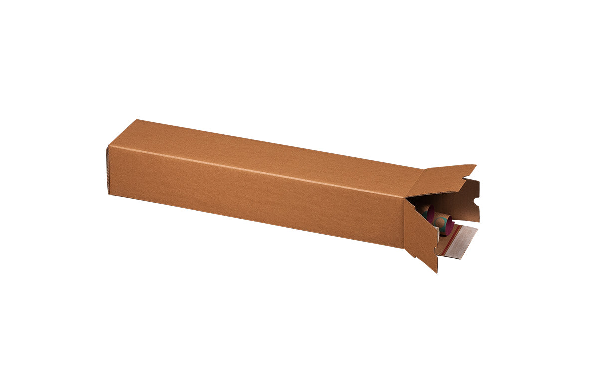 Planbox SK - A1 - 610 x 105 x 105 mm, braun mit Selbstklebung