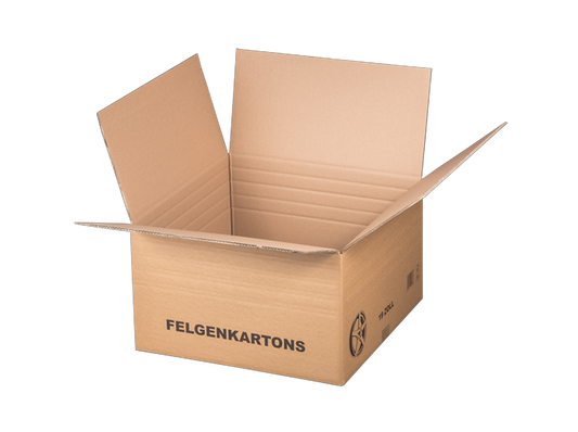 Felgenversandkarton, 525x525x310mm, 19 Zoll Felgen, braun