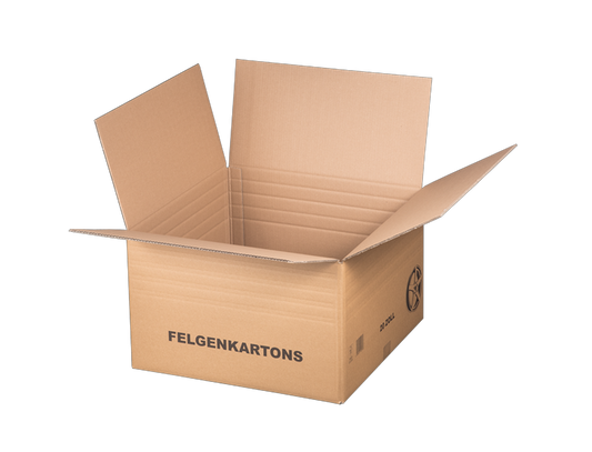 Felgenversandkarton, 550x550x340mm, 20 Zoll Felgen, braun