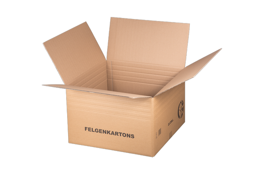 Felgenversandkarton, 600x600x390mm, 22 Zoll Felgen, braun