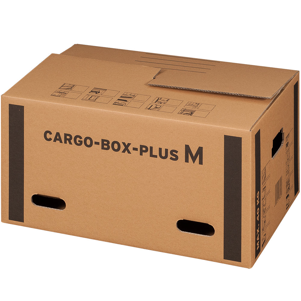 CargoBox Plus M 60x40x30cm, 72L, 2-wellig, VE 10,