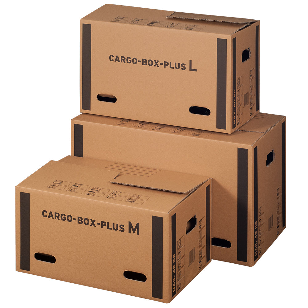 CargoBox Plus M 60x40x30cm, 72L, 2-wellig, VE 10,
