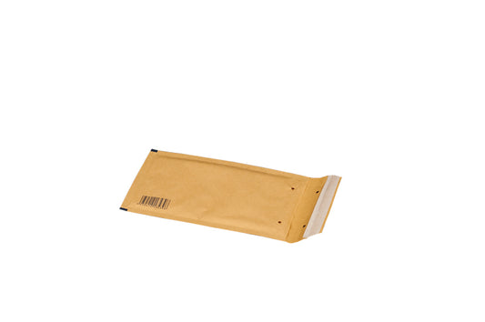 Luftpolstertasche, Gr. 2, 115x215mm, braun, AM: 140x225