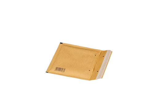 Luftpolstertasche, CD, 175x165mm, braun, AM: 200x175mm