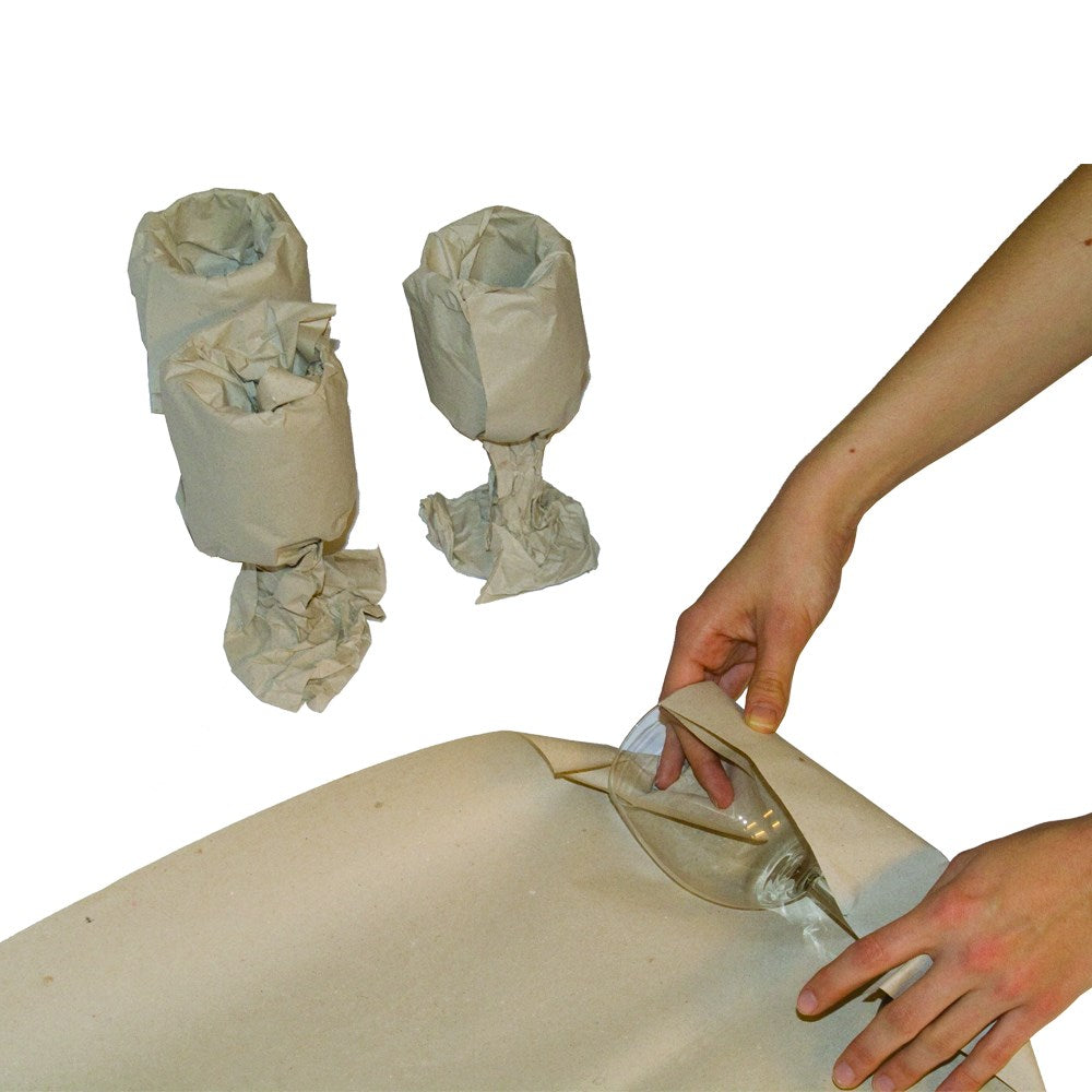 Packseide 500x750mm, grau 30g/m², zu 25 kg im Beutel verpackt