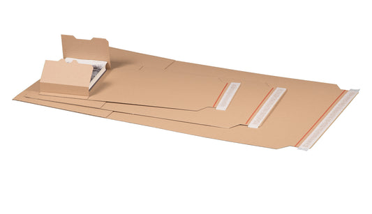 Universalverpackung, A5, 219x157x54mm, braun, ECOline