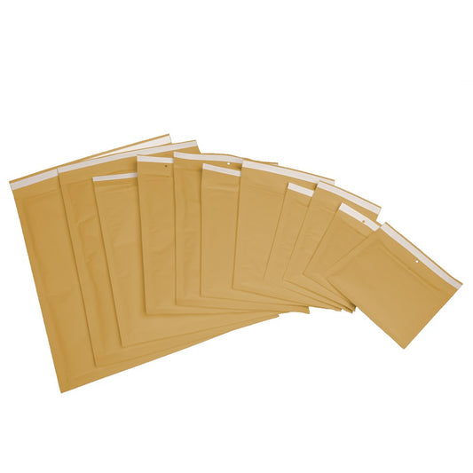 Luftpolstertasche, Gr. 5, 215x265mm, braun, AM: 240x275